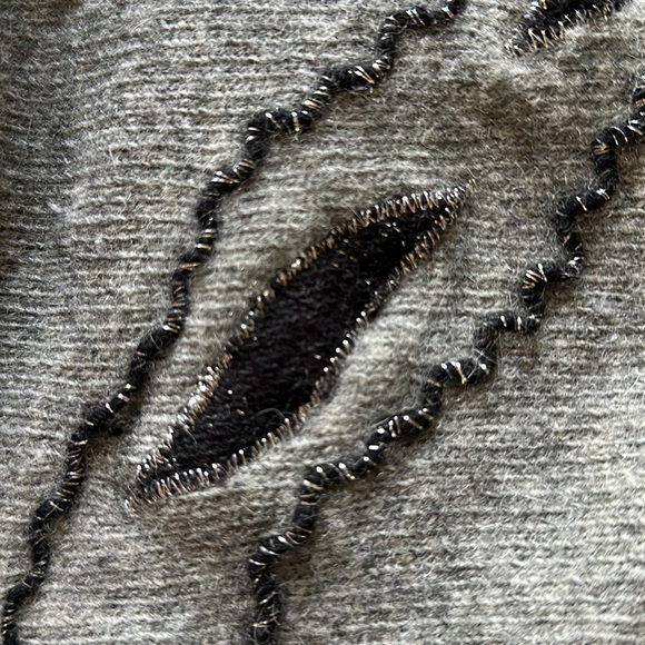 Vintage Embellished Batwing Sweater - Picture 4 of 14